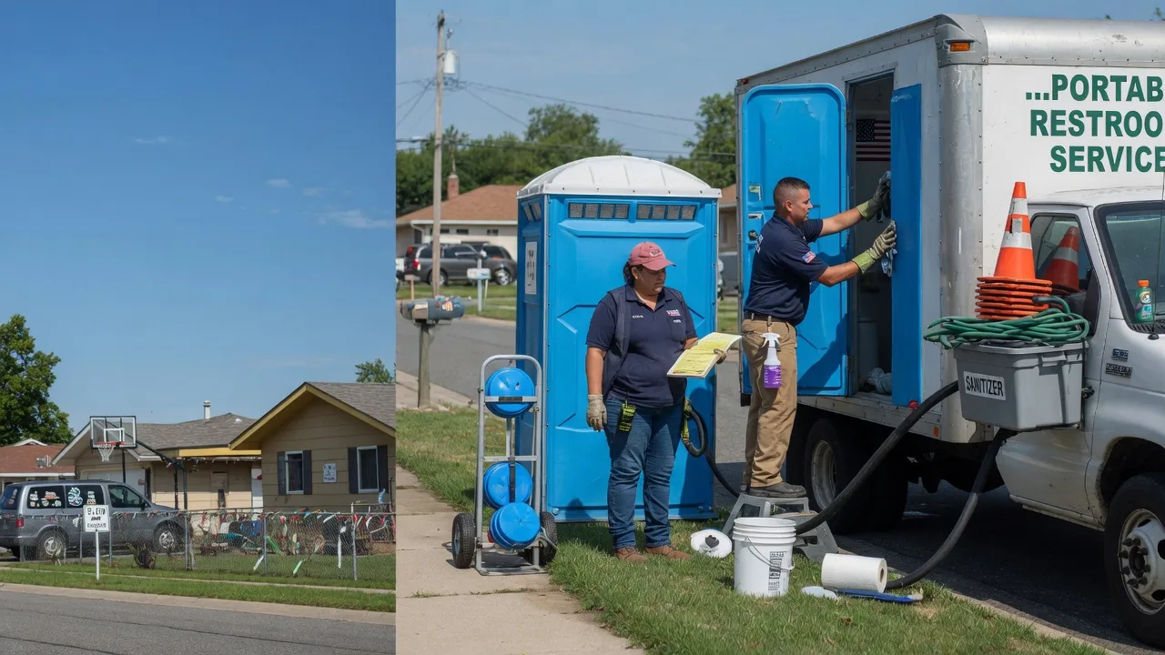 Portable Toilet Rental in Fordoche, LA near me